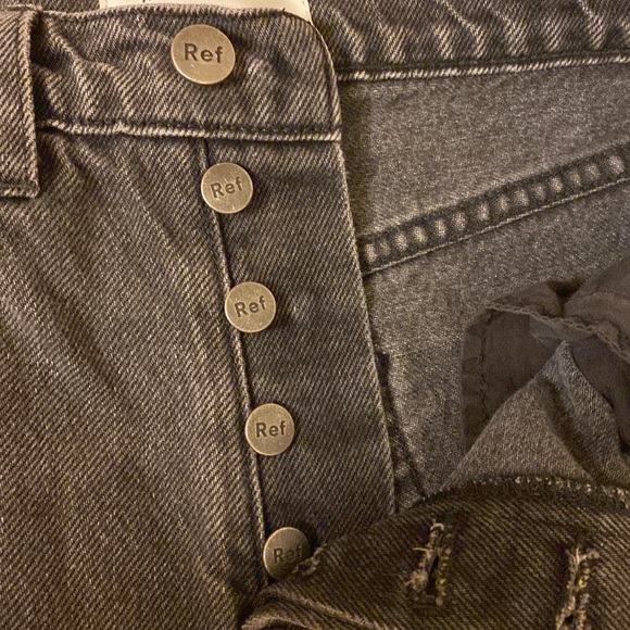 Reformation Cynthia High Relaxed Long Jeans in Seine Wash size 23 - Picture 7 of 8